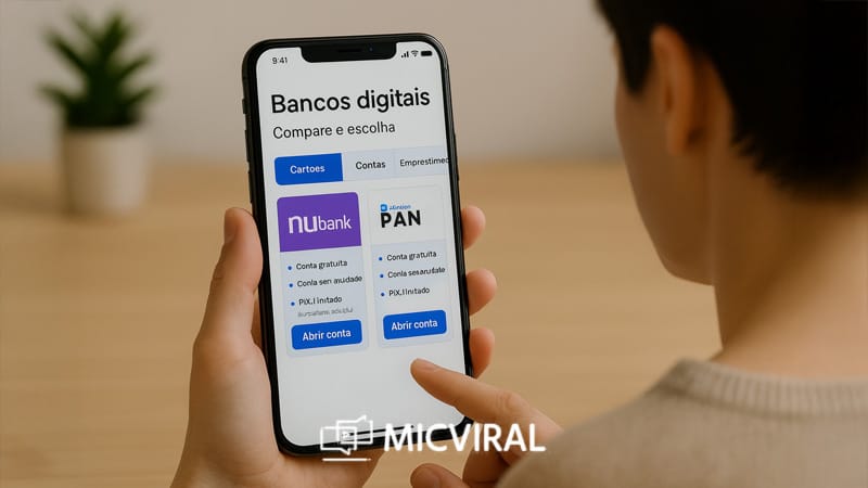 Quais são os melhores bancos digitais para pessoas negativadas?