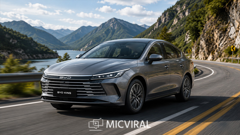 BYD King 2026 reúne autonomia elevada, bateria Blade e até 235 cv em um dos sedãs híbridos mais completos do Brasil