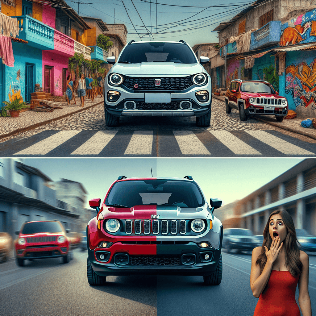 Fiat Strada 2024 ou Jeep Renegade 2016: Vale a Pena?