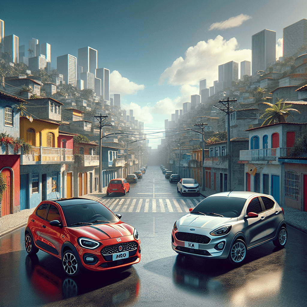 Fiat Argo 2020 ou Ford Ka 2001: Qual Vale a Pena?