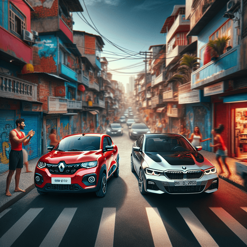 Renault Kwid E-Tech 2022 x BMW 530i 2002: Qual Compensa?