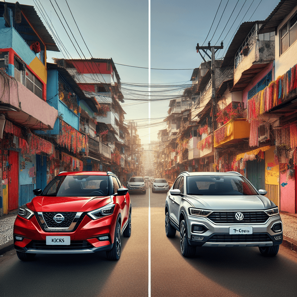 Vale a Pena: Nissan Kicks 2020 ou Volkswagen T-Cross 2019?