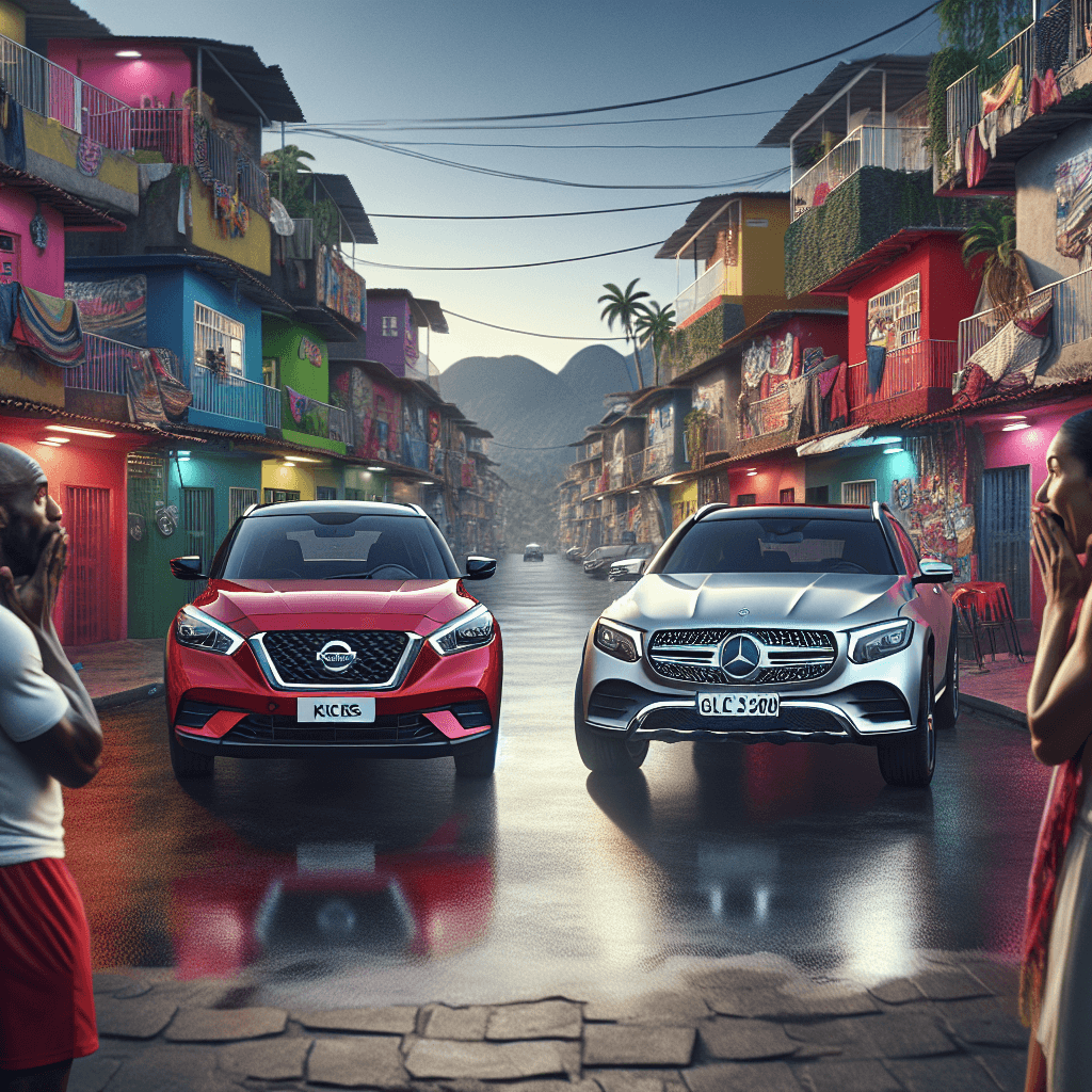 Nissan Kicks 2018 x Mercedes-Benz GLC 300 2019: Qual Compensa?