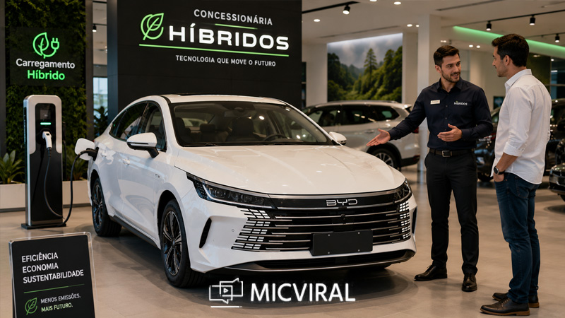 Carros híbridos plug-in ganham espaço no Brasil com mais autonomia, economia e tecnologia avançada