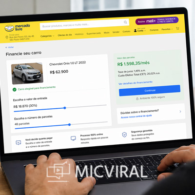Como financiar um carro pelo Mercado Livre