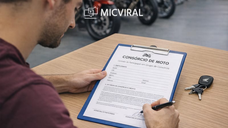 Consórcio de moto vale a pena no Brasil em 2026? Custos reais, funcionamento e quando compensa