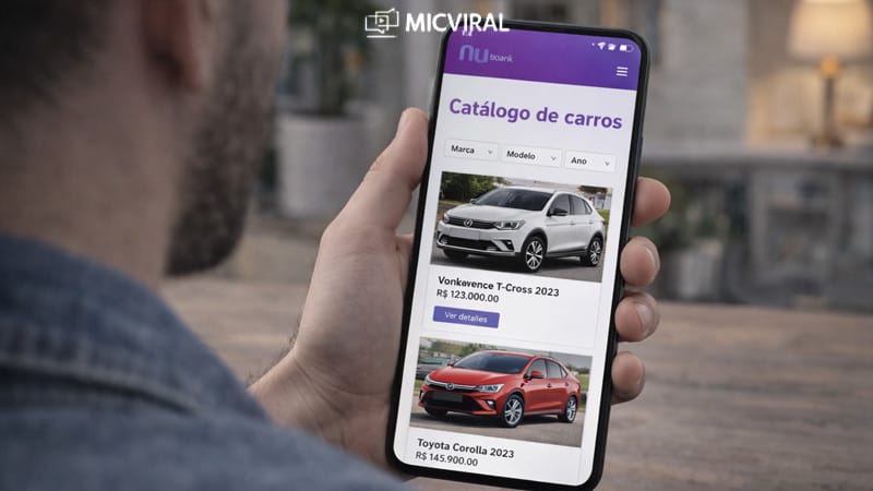 Financiamento automóvel Nubank no Brasil em 2026: como funciona, o que o banco realmente oferece e quais são as alternativas