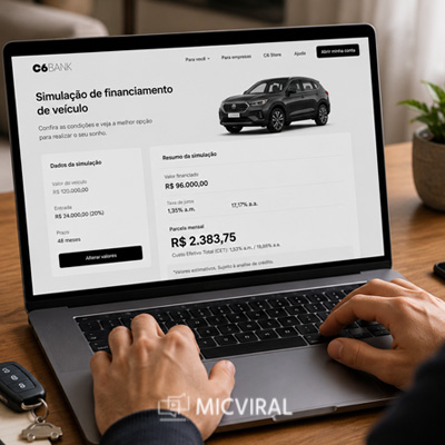 financiamento carro C6 Bank