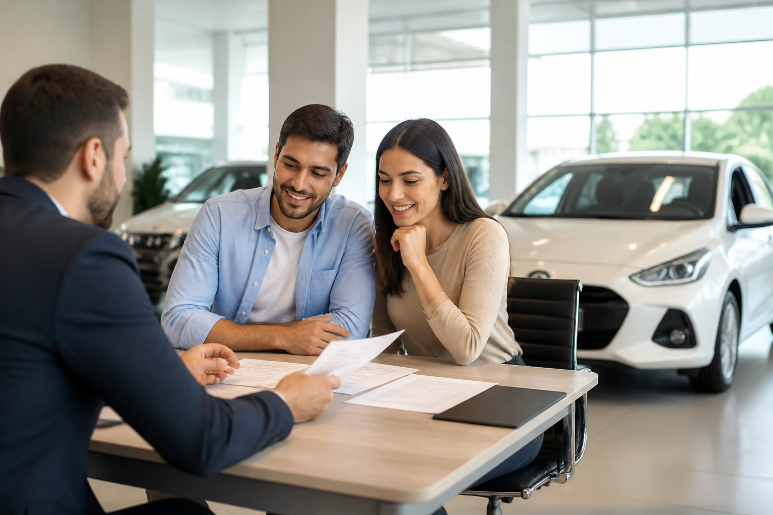 Financiamento de carro com parcelas