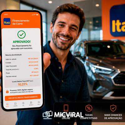 financiamento de carro Itaú