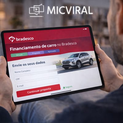 financiamento de carro no Bradesco
