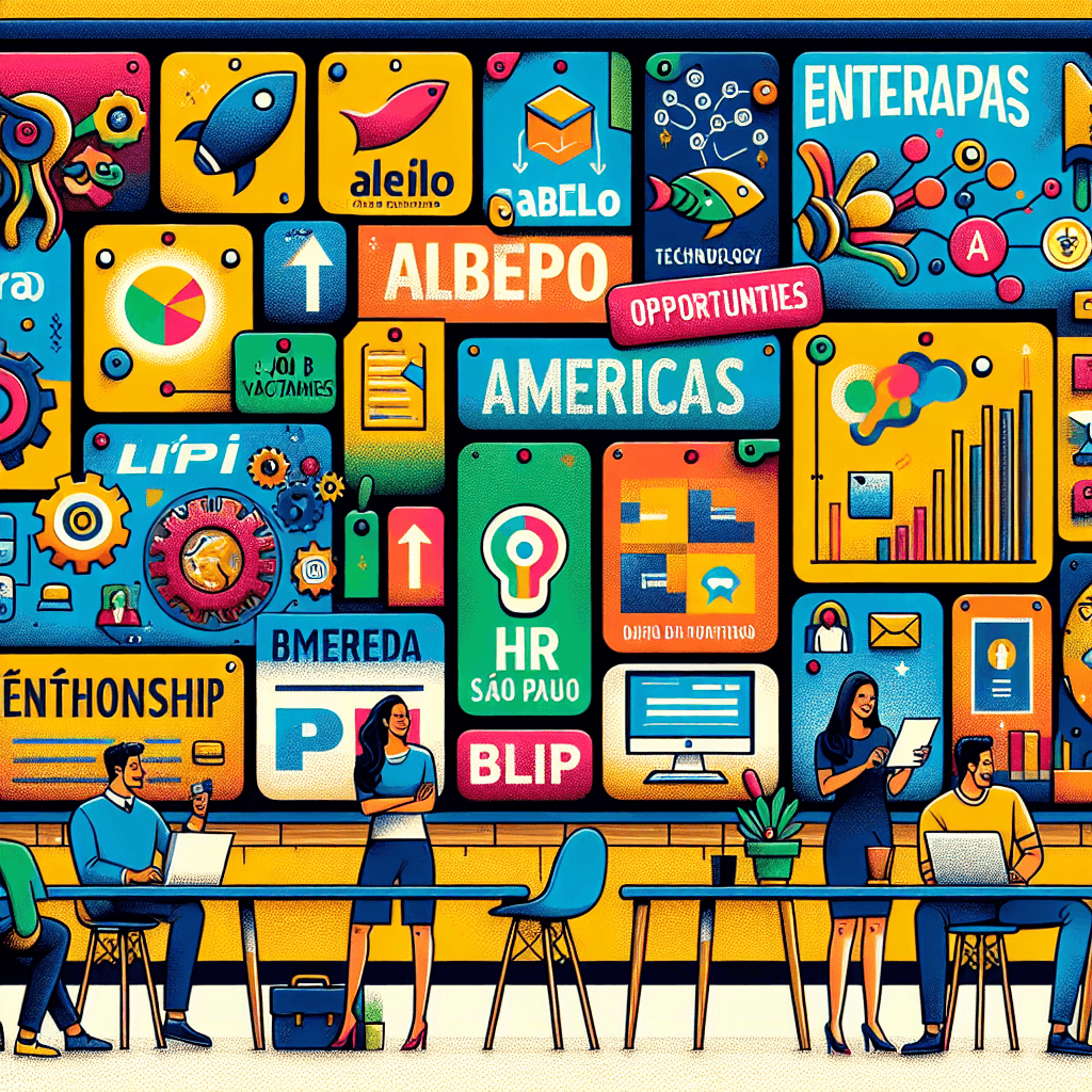 Empregos e Estágios: Vagas Abertas em Todo o Brasil