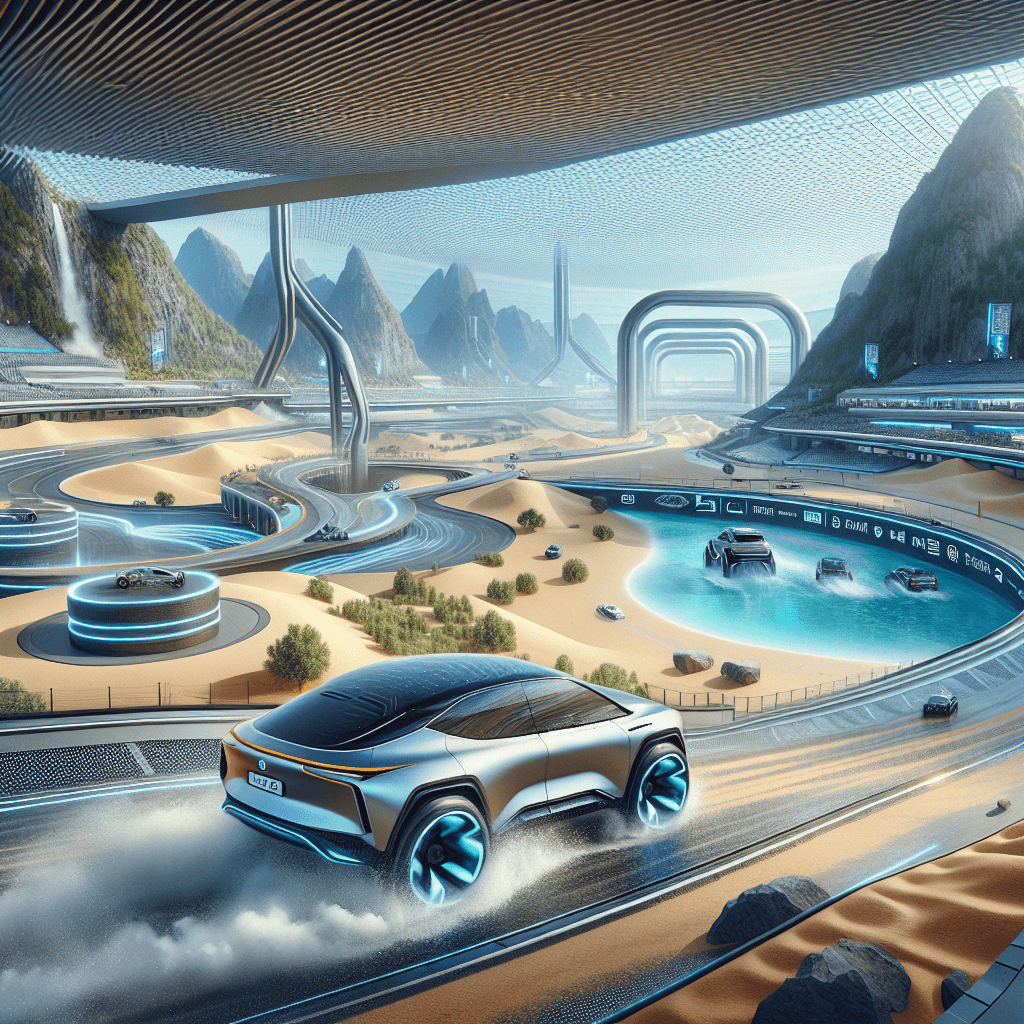 BYD Inaugura Parque Automotivo Revolucionário na China com Circuito Multiterreno