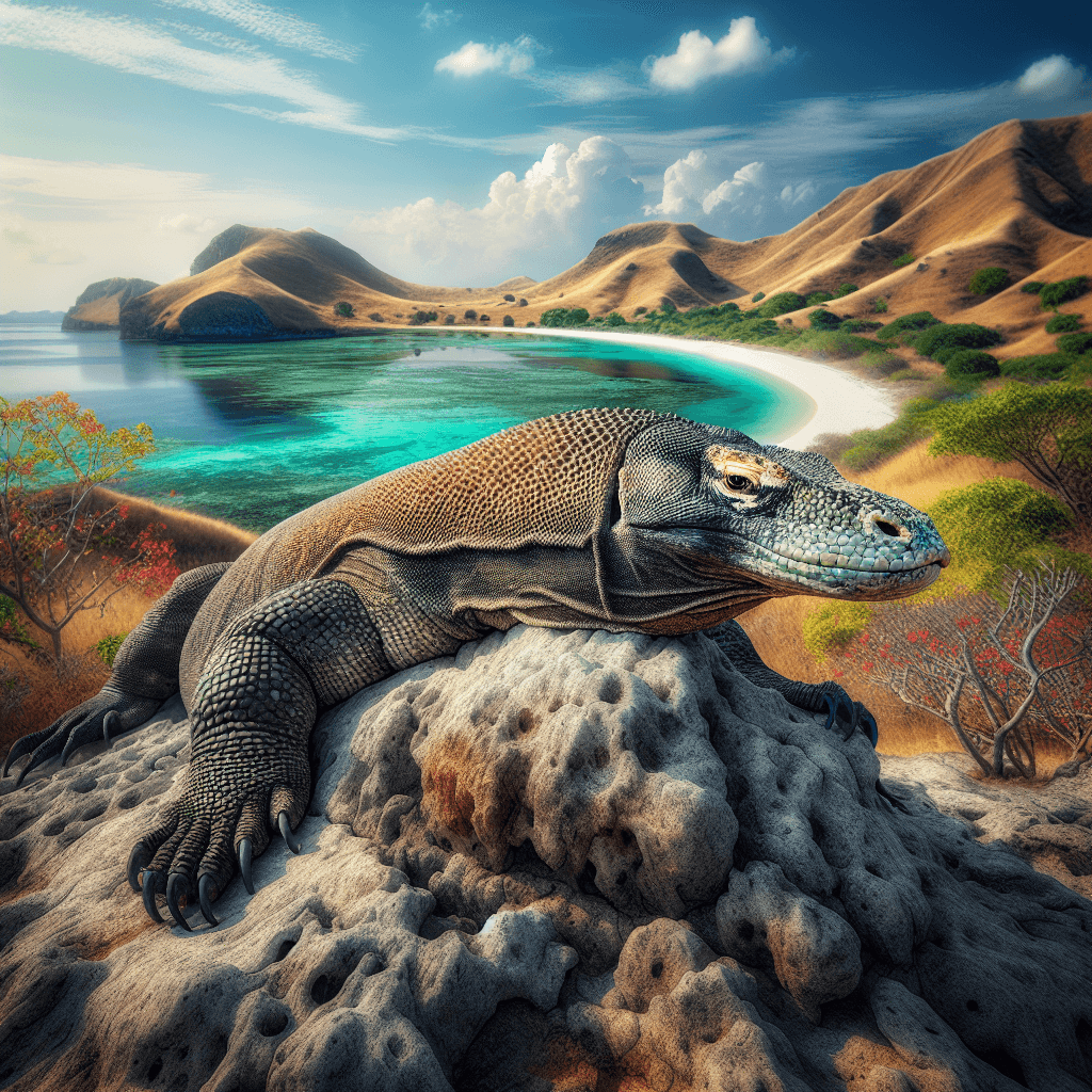 Descubra os Fascinantes Dragões de Komodo na Indonésia