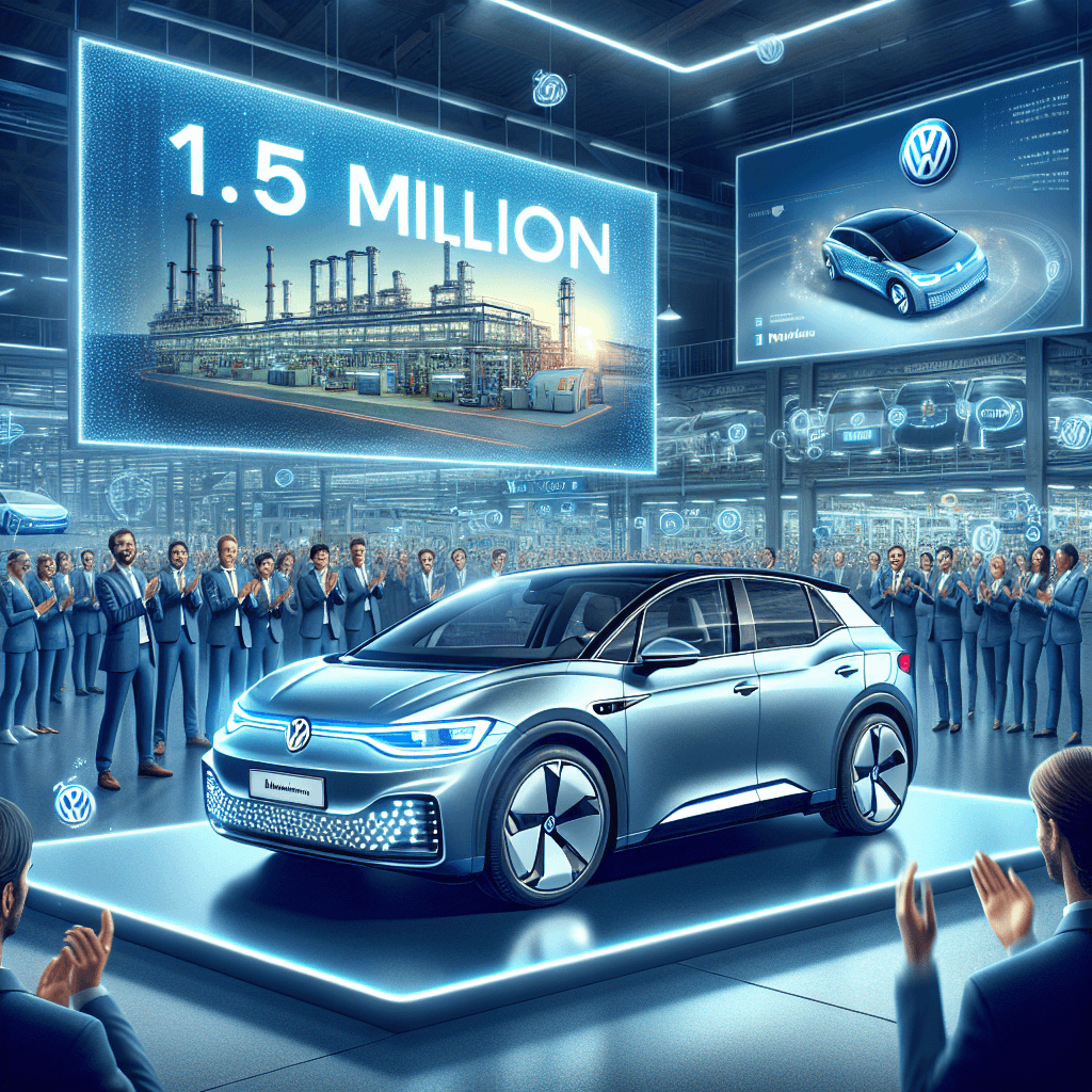 Volkswagen Celebra Impressionante Marco de 1,5 Milhão de Carros Elétricos ID Vendidos