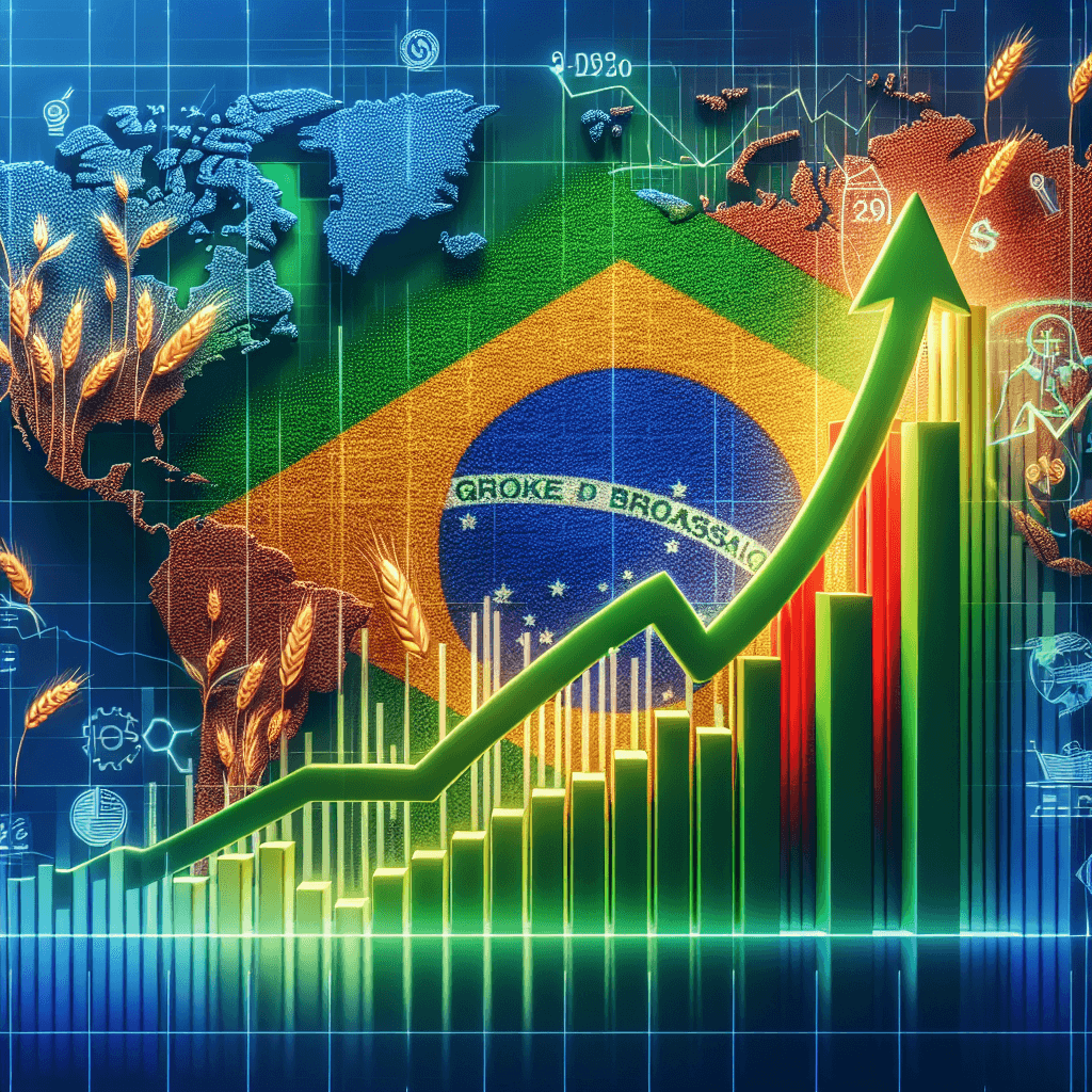 JP Morgan Revê Crescimento do PIB do Brasil em 2025