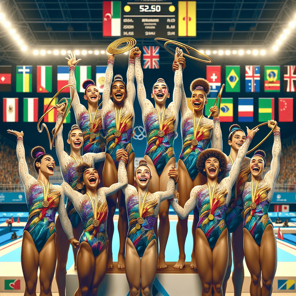 Ginástica Rítmica Brasileira Conquista Ouro Histórico na Copa do Mundo
