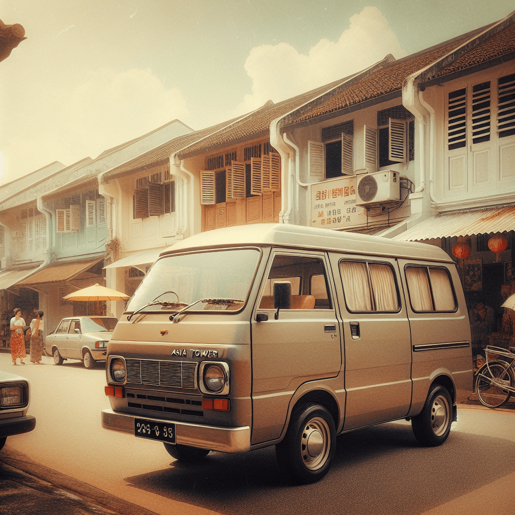 Asia Towner: A Lendária Microvan que Revolucionou o Comércio de Rua