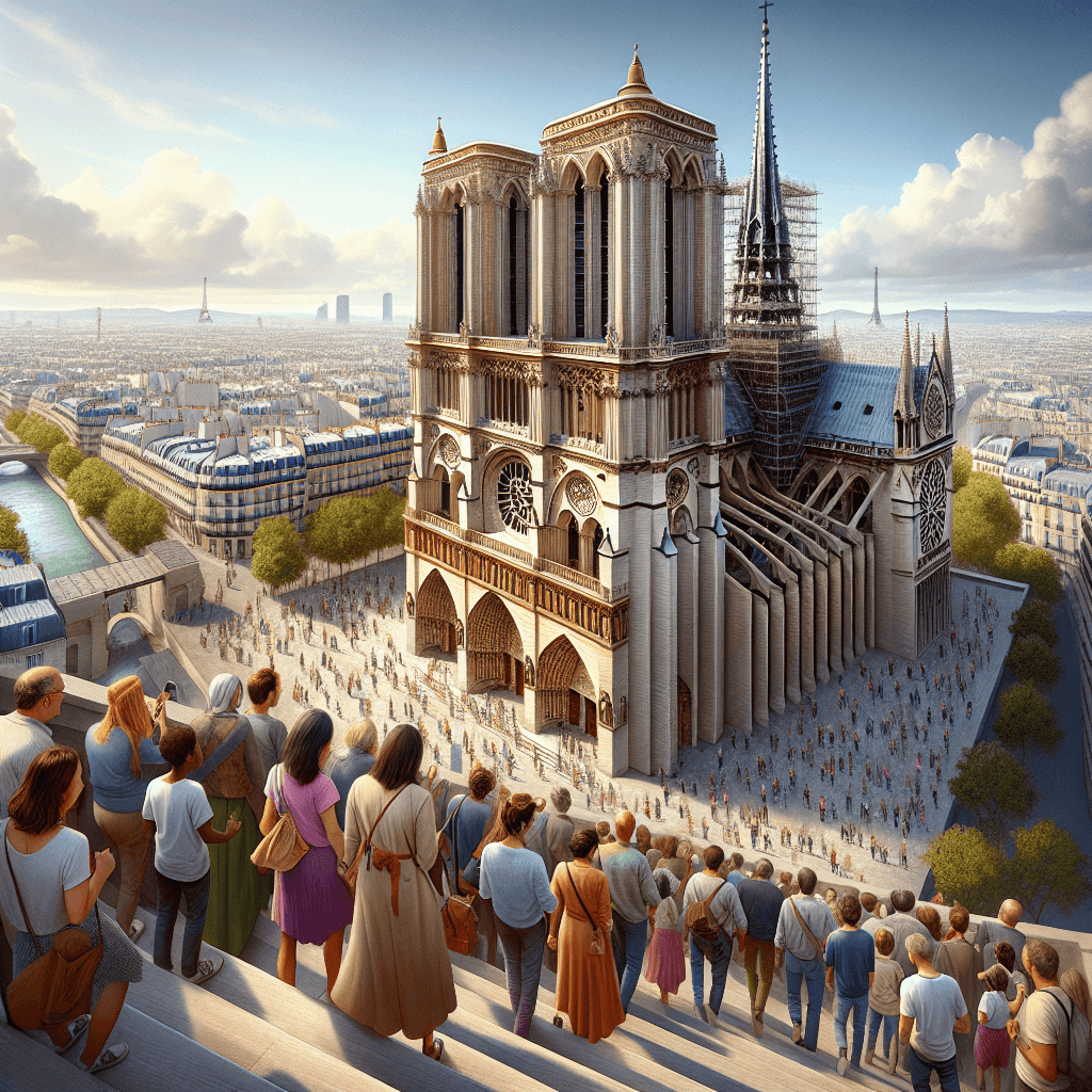 Reabertura das Torres de Notre-Dame Apaixona Visitantes
