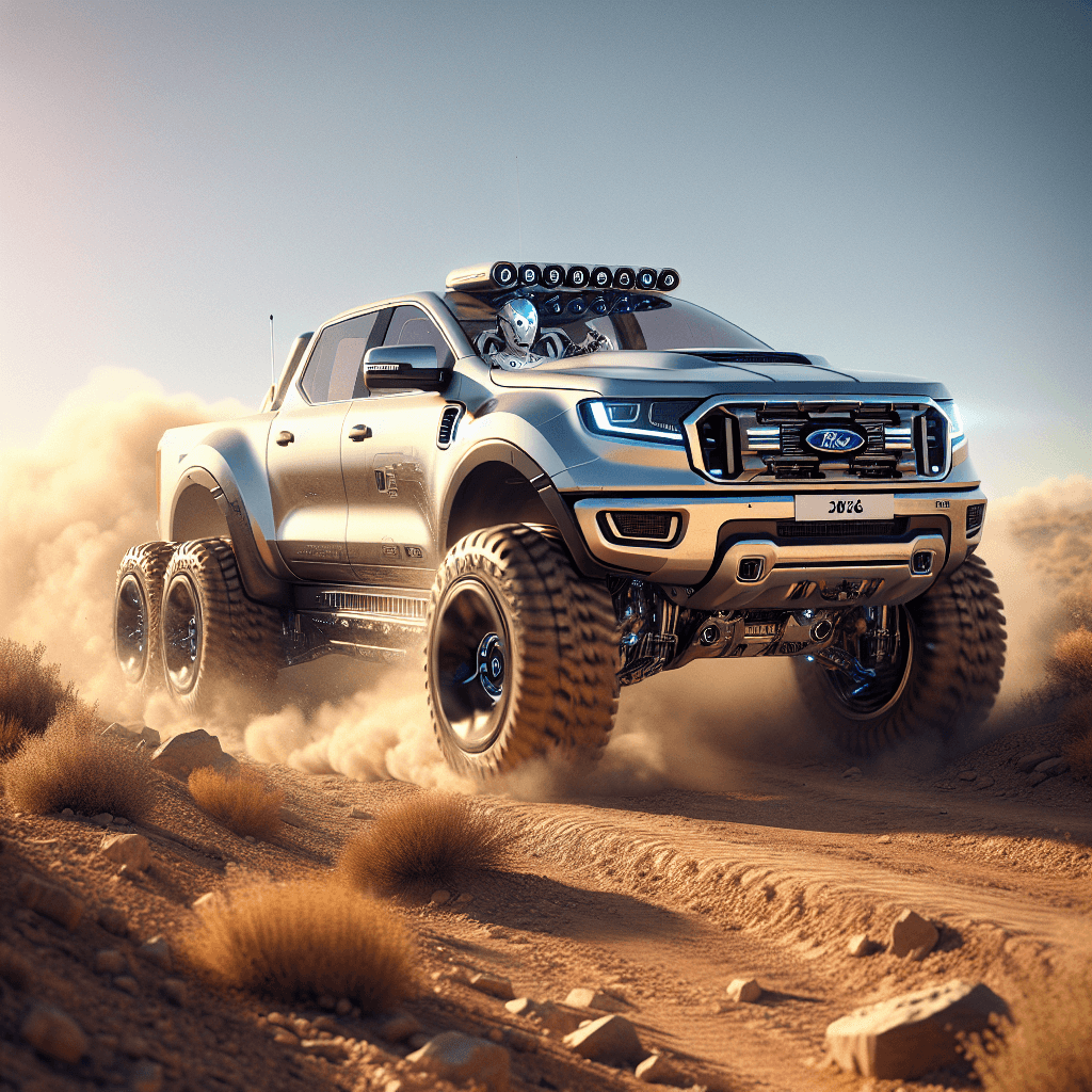 Ford Ranger Super Duty 2026: A Picape Que Desafia Limites com Motorista Robô
