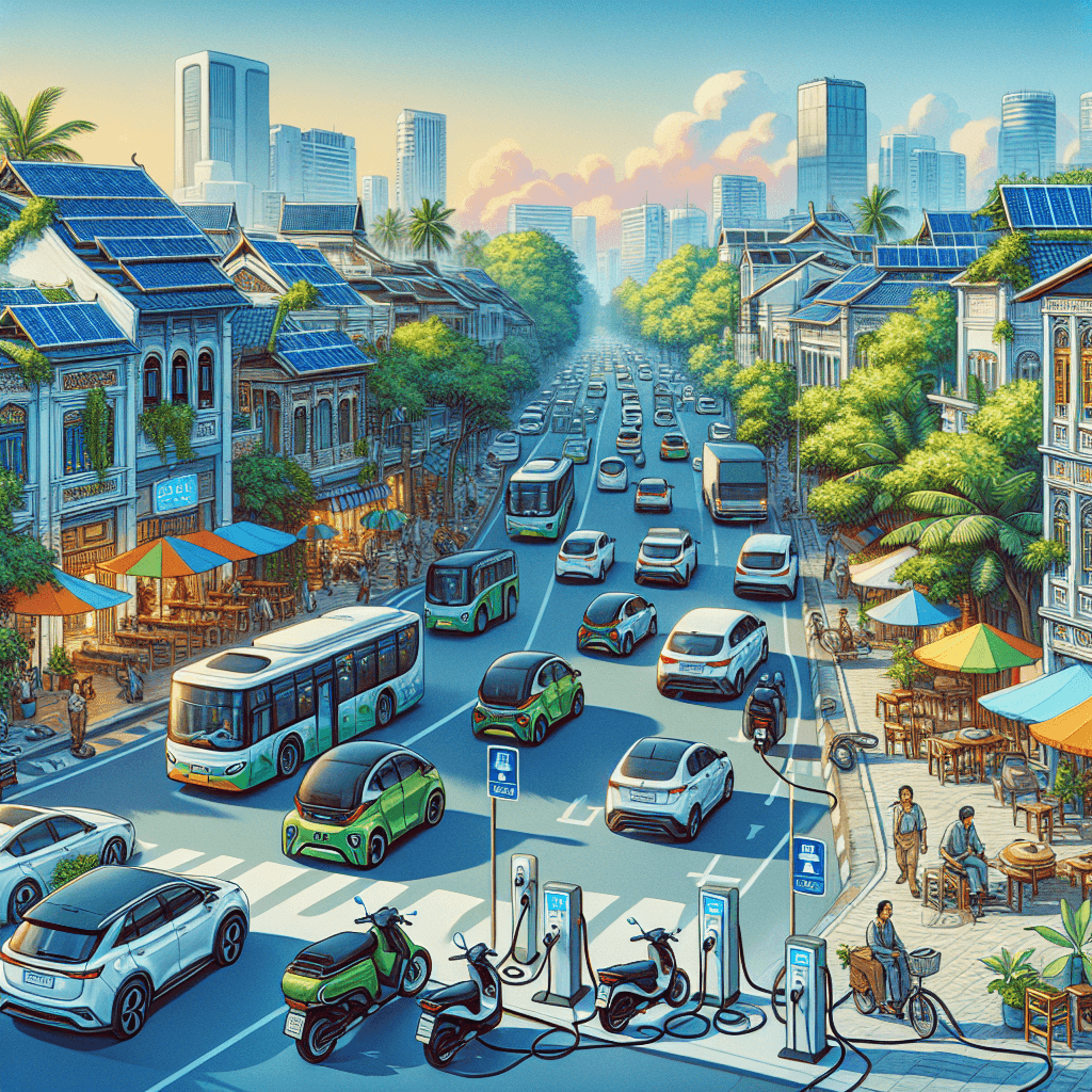 A Revolução Elétrica: Países em Desenvolvimento Assumem a Liderança com Carros Elétricos