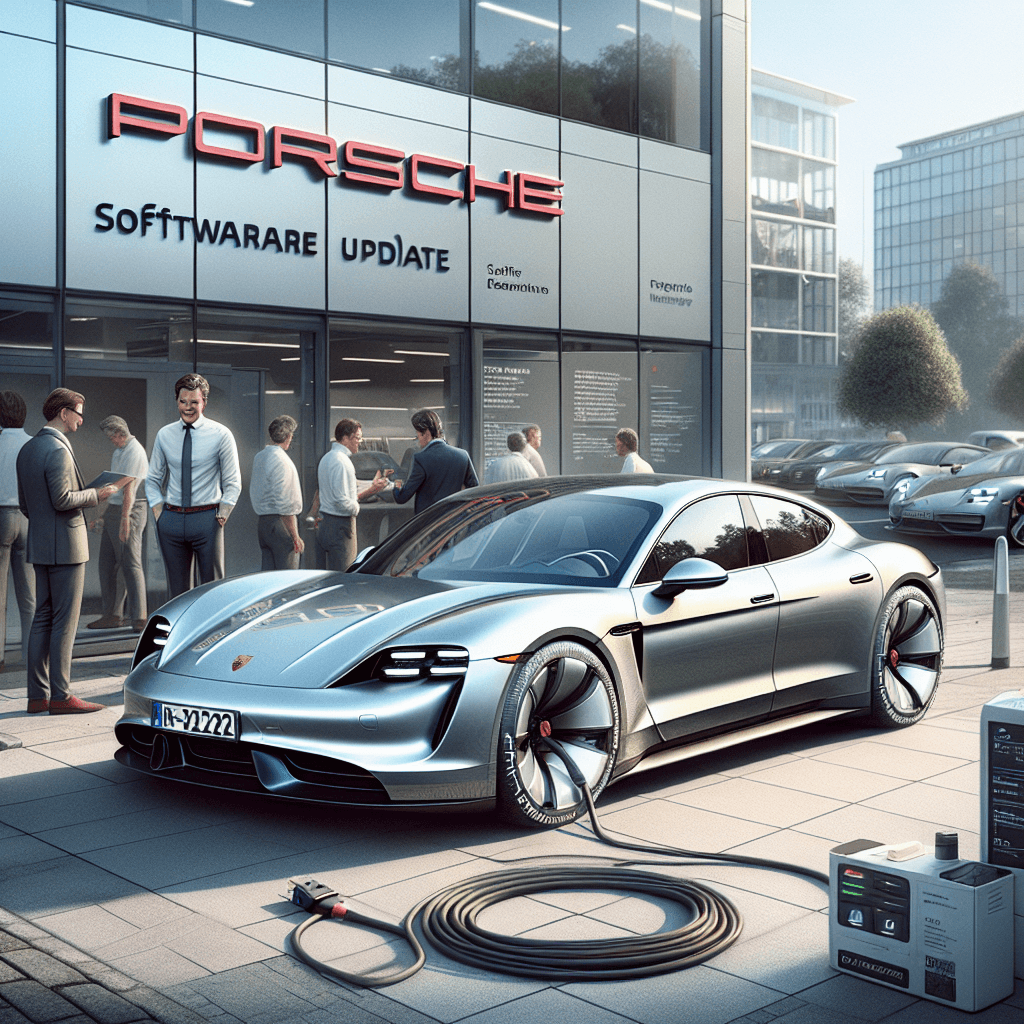 Porsche Taycan: Atualização de Software Urgente Afeta Proprietários do Reino Unido