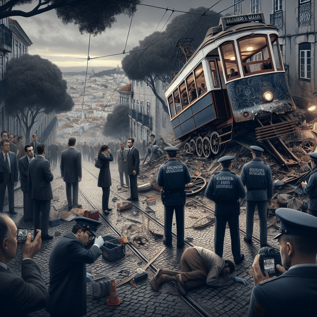 Tragédia em Lisboa: Elevador da Glória Descarrila