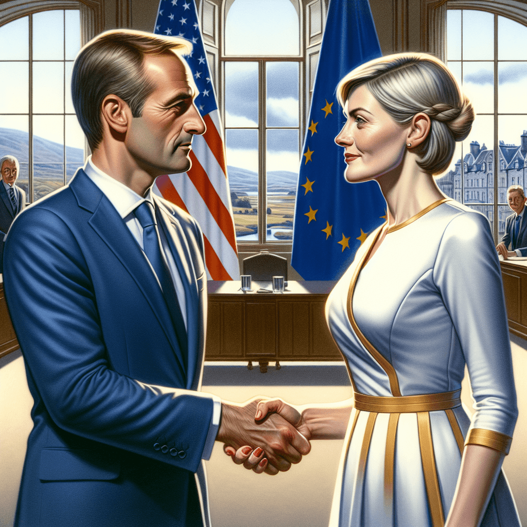 EUA e UE Selam Acordo Comercial Histórico com Tarifas Menores