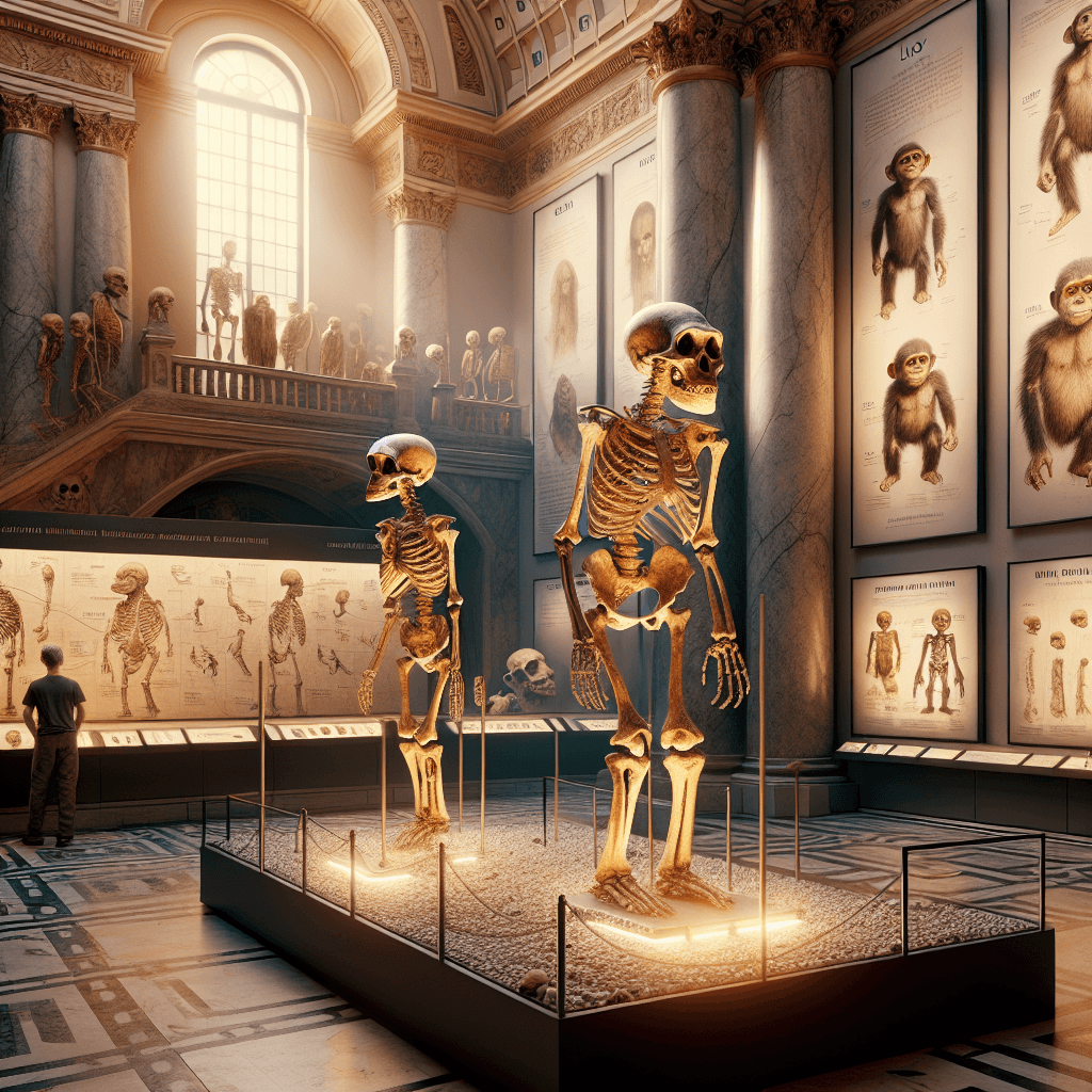 Primeira Exposição Europeana de Lucy e Selam surpreende