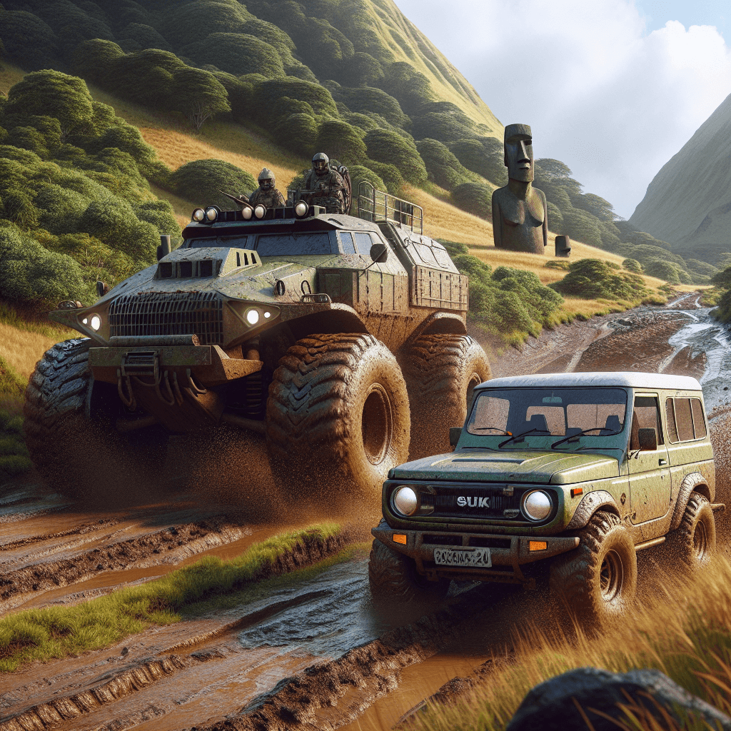 Tank 300 e Suzuki Jimny: Desbravando Lama e Aventuras