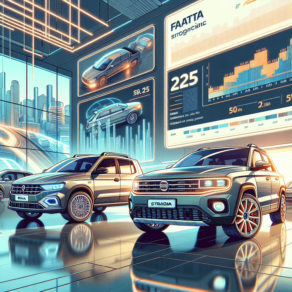 Vendas de Veículos no Brasil Aumentam: Fiat Strada Lidera