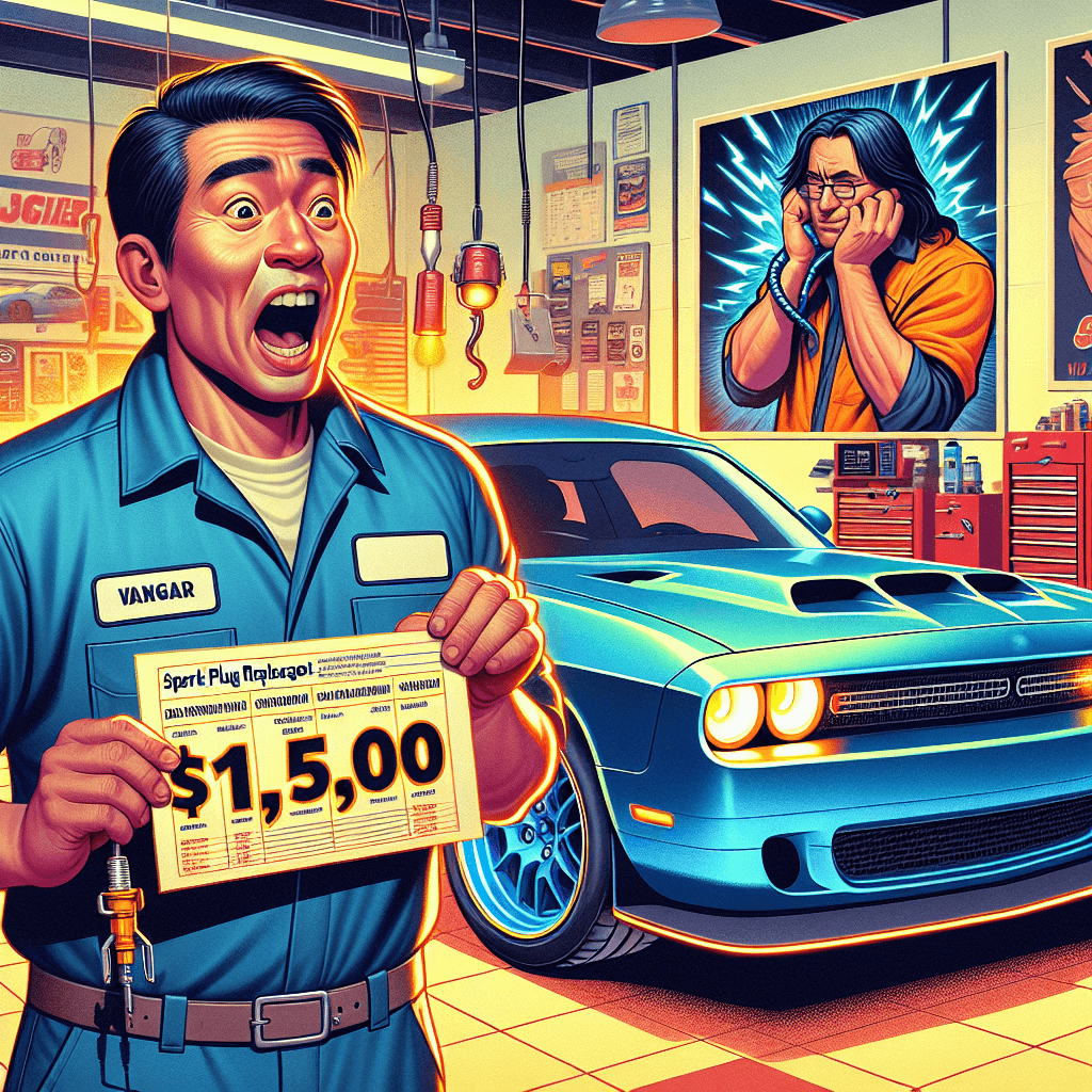 Proprietário de Dodge Challenger Se Choca com Orçamento Surreal para Troca de Velas nos EUA