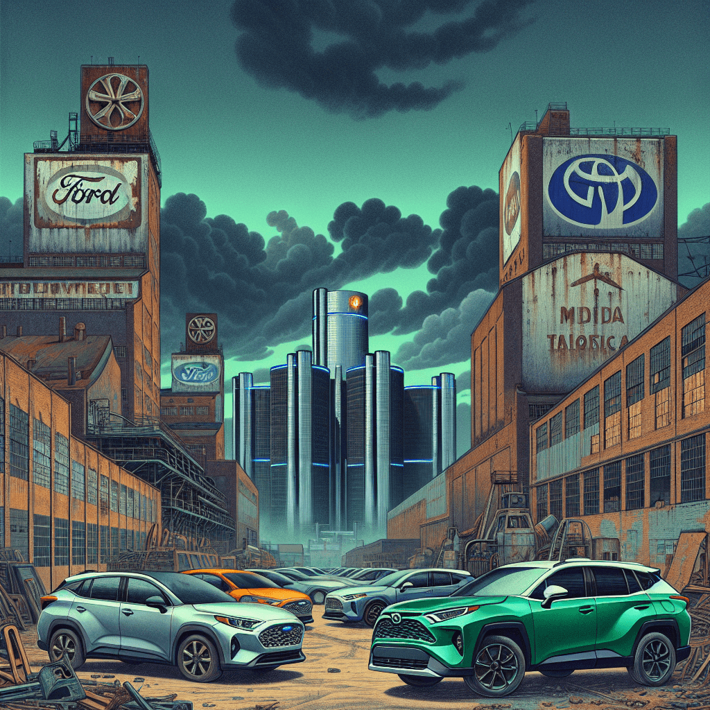 Indústria Automotiva Americana: Decisões Equivocadas e a Ascensão de Concorrentes Asiáticos