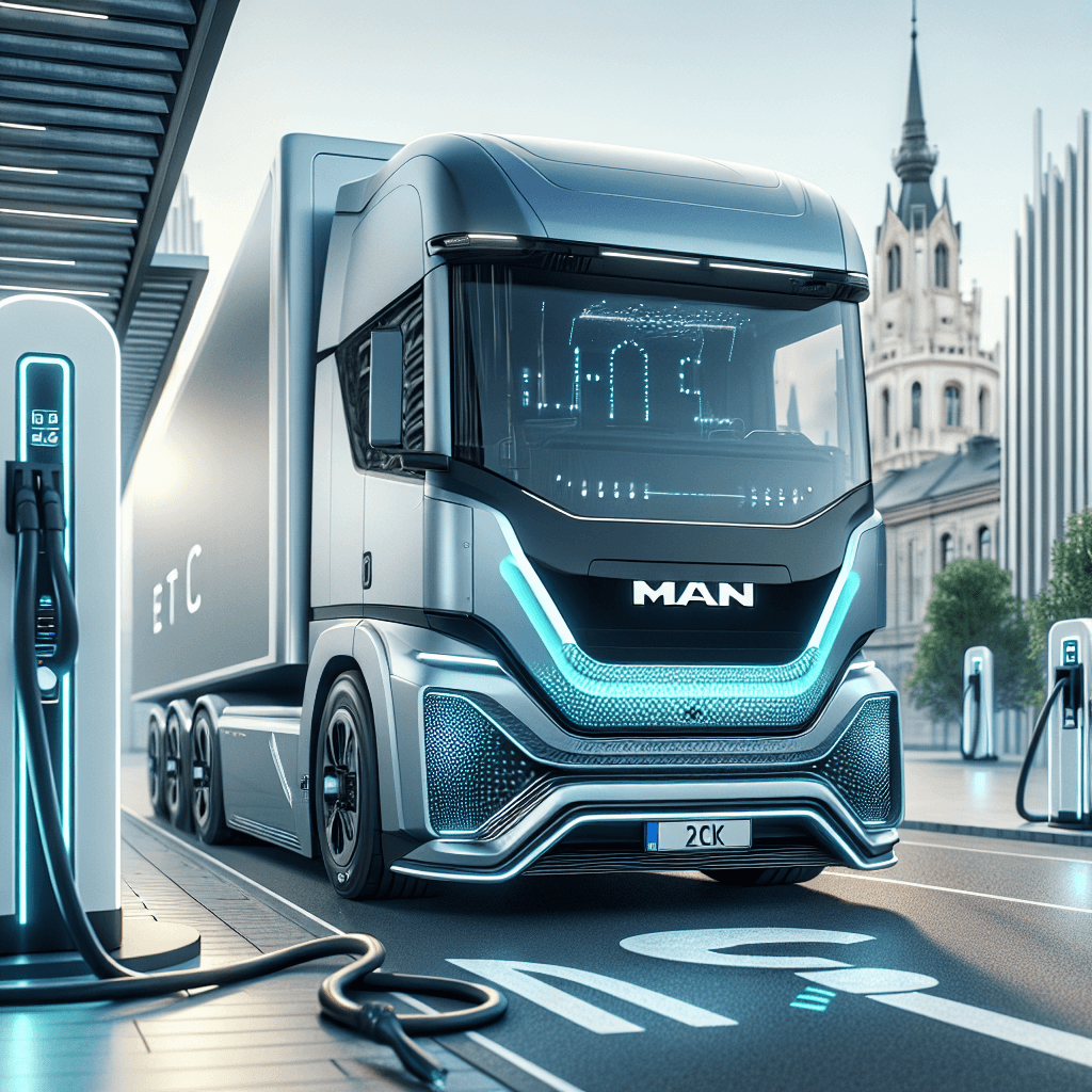MAN Revoluciona com Caminhão Elétrico que se Paga em Três Anos
