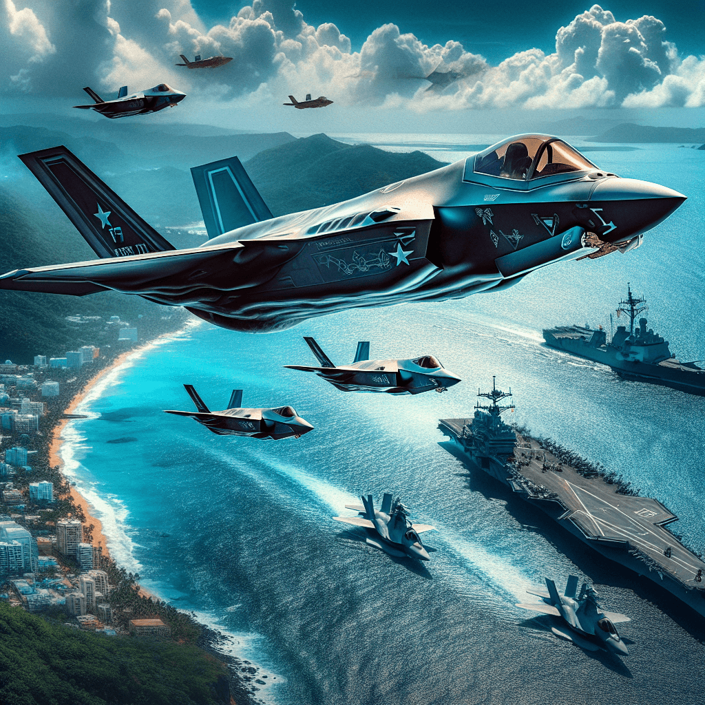 Tensões EUA-Venezuela Aumentam com Envio de Caças F-35