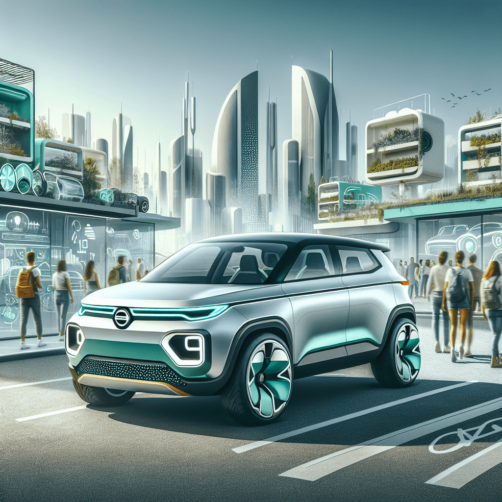 Dacia Hipster Concept: O Futuro dos Veículos Urbanos Elétricos e Sustentáveis
