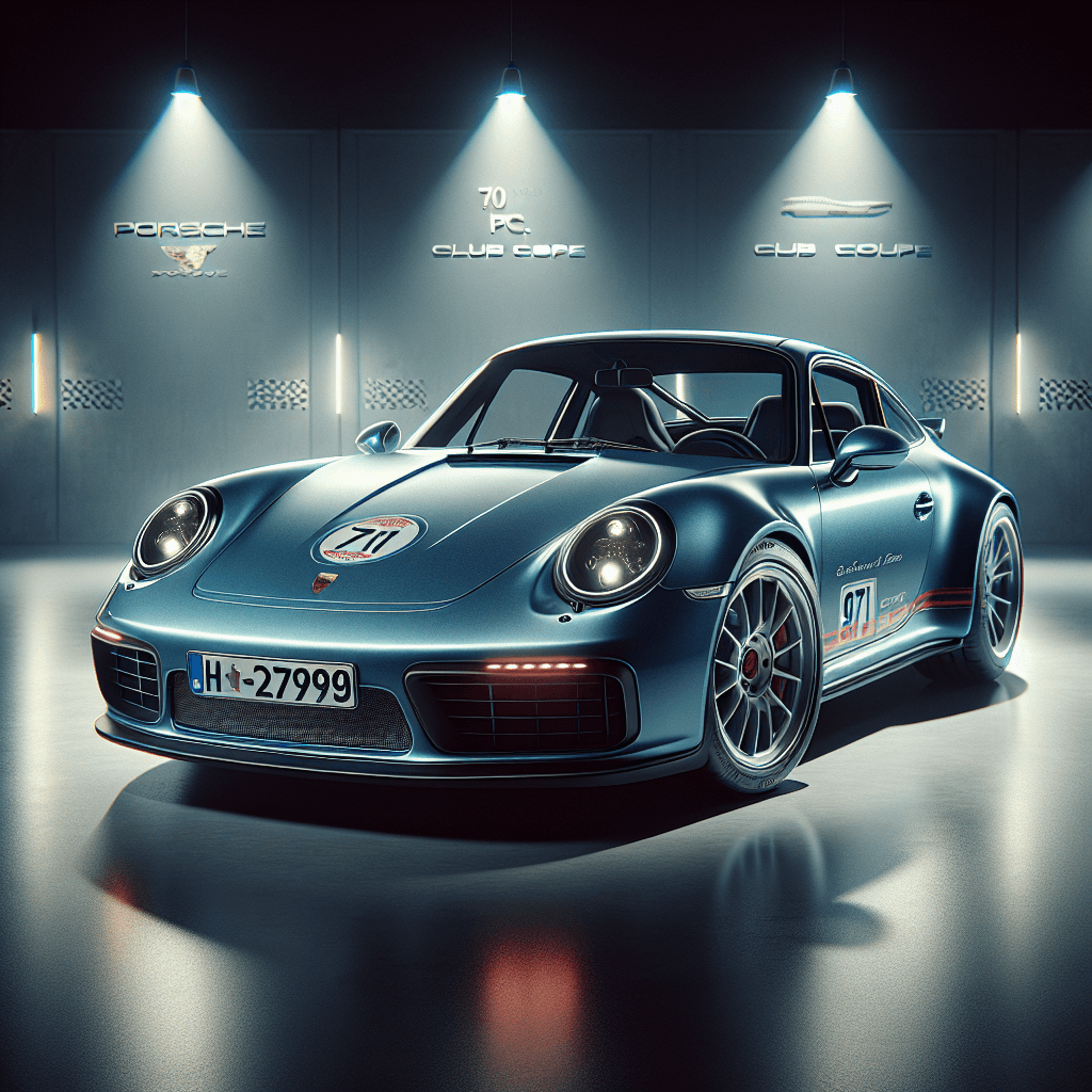 Porsche Lança Edição Limitada do 911 Carrera T Club Coupe para Comemorar 70 Anos do Porsche Club of America