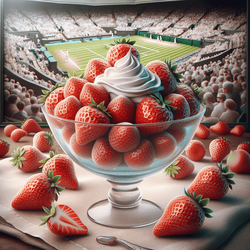 Wimbledon Reajusta Preço dos Morangos com Creme após 15 anos
