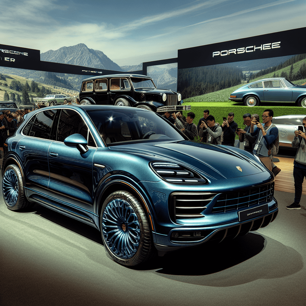 Cayenne Elétrico da Porsche Surpreende ao Rebocar Carro Clássico: Conheça o Potente SUV