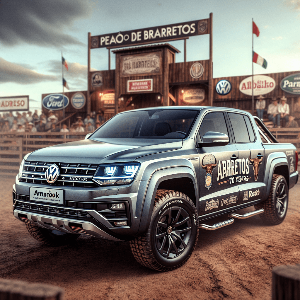 Volkswagen Lança a Exclusiva Amarok Edição Limitada Barretos 70 Anos em Homenagem à Festa Sertaneja