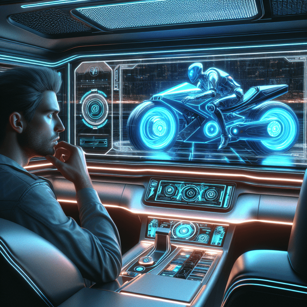 Tesla Transforma Interface do Carro em Propaganda para Novo Filme Tron