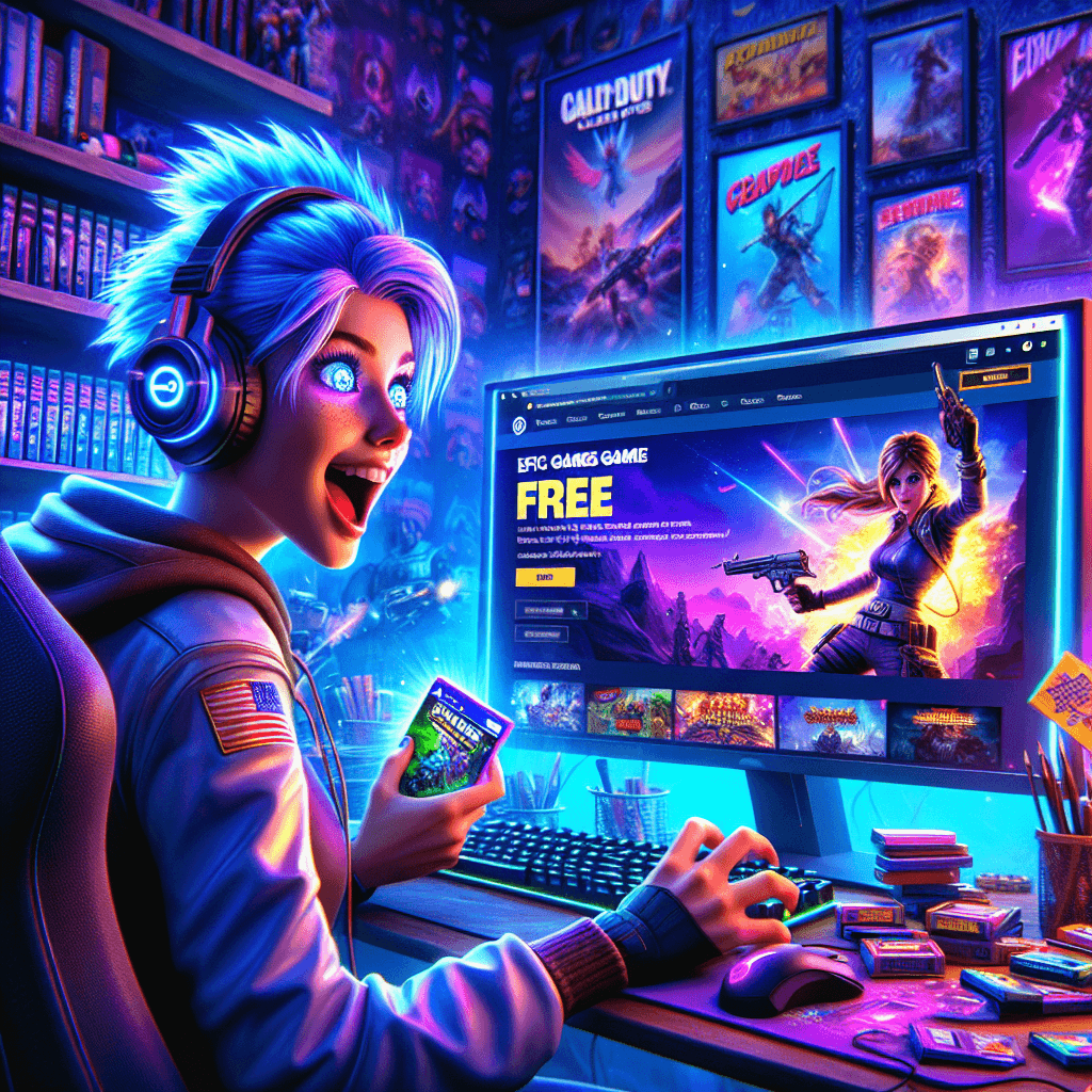 Descubra o Próximo Jogo Grátis da Epic Games Hoje!