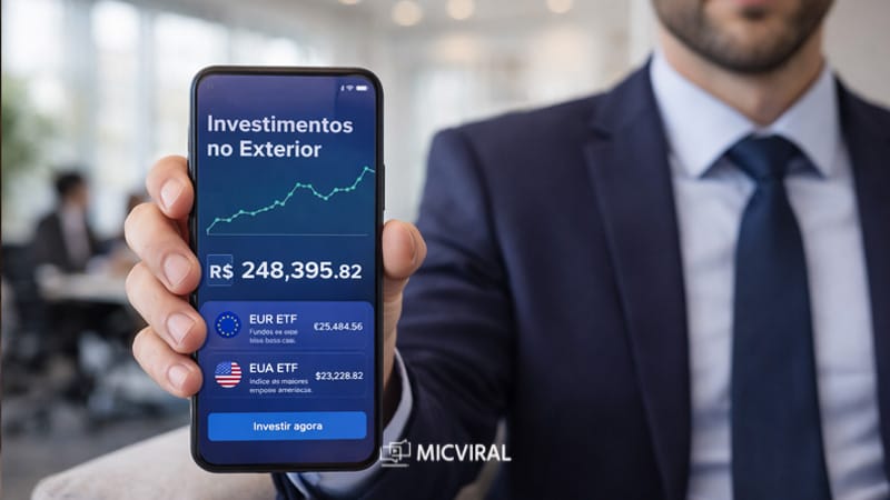 Veja como funcionam os investimentos no exterior, conheça as principais alternativas e descubra como começar!