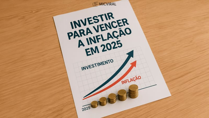 Como investir para vencer a inflação em 2025? Descubra como fazer seu dinheiro crescer sem perder poder de compra