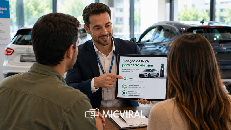 Isenção de IPVA para carro elétrico, quais estados oferecem e como funciona