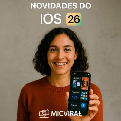novidades do iOS 26