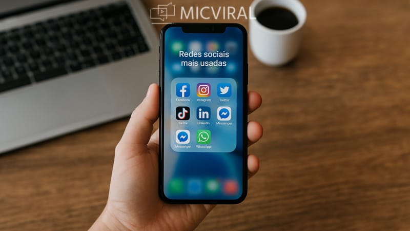 Redes sociais mais usadas em 2025: Veja o Ranking do Brasil e do Mundo