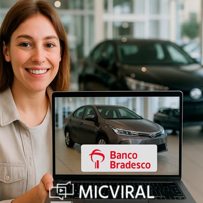 Simulação financiamento carro Bradesco