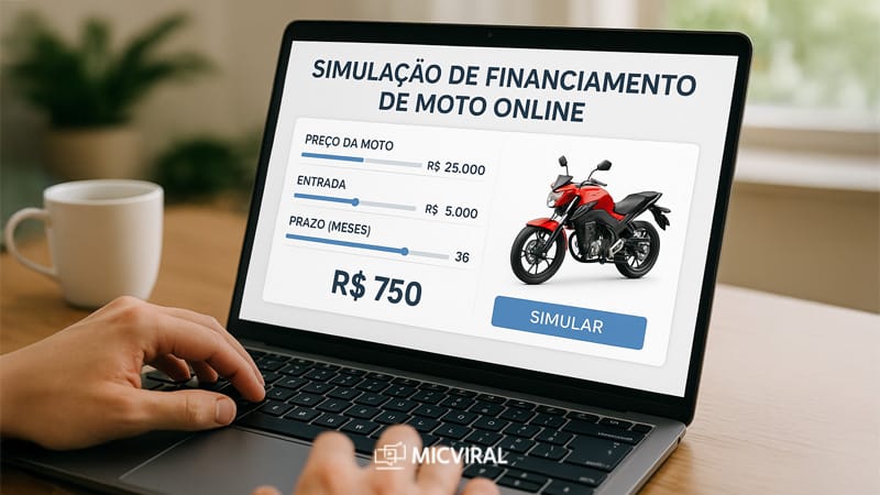 Simular Financiamento de Moto Online: Aprenda a Calcular Parcelas e Escolher a Melhor Alternativa para Seu Orçamento